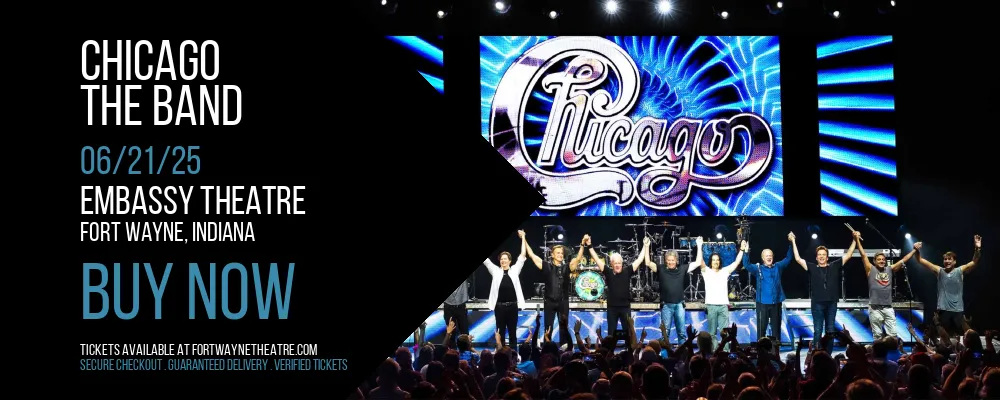 Chicago - The Band at Embassy Theatre